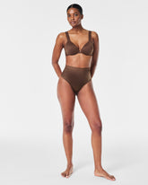 SPANXshapeâ„¢ Invisible Thong | Chestnut Brown